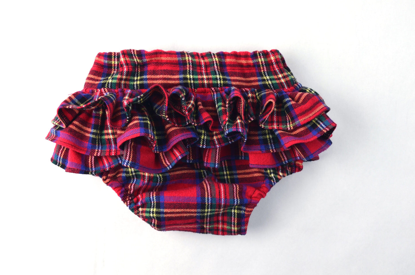 Christmas ruffle bloomers, Plaid ruffle diaper cover, Christmas bloomers, Tartan bloomers, Christmas outfit for baby, nappy cover