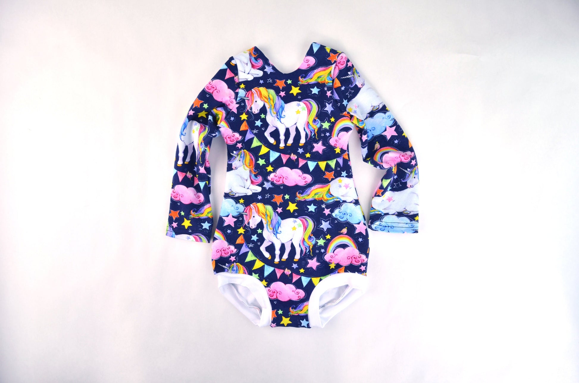 rainbow unicorn leotard, unicorn bodysuit leo, perfect for birthday outfit or baby shower gift, baby toddler and kids sizes