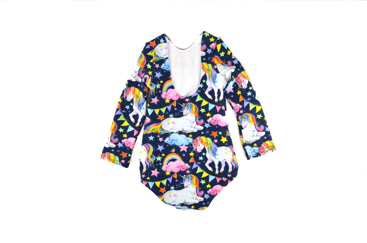 rainbow unicorn leotard, unicorn bodysuit leo, perfect for birthday outfit or baby shower gift, baby toddler and kids sizes