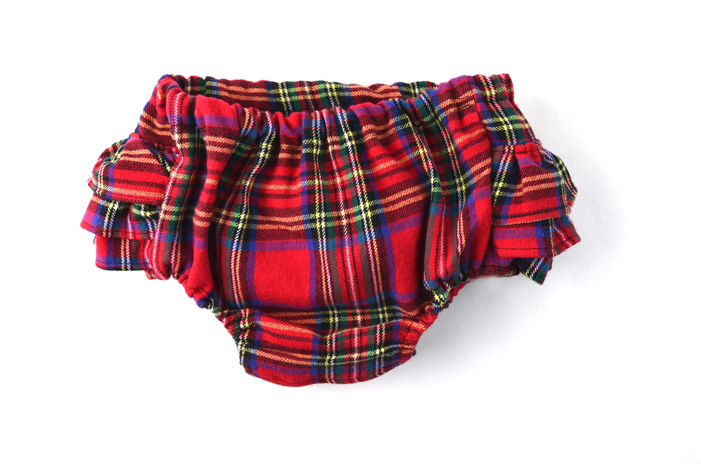 Christmas ruffle bloomers, Plaid ruffle diaper cover, Christmas bloomers, Tartan bloomers, Christmas outfit for baby, nappy cover