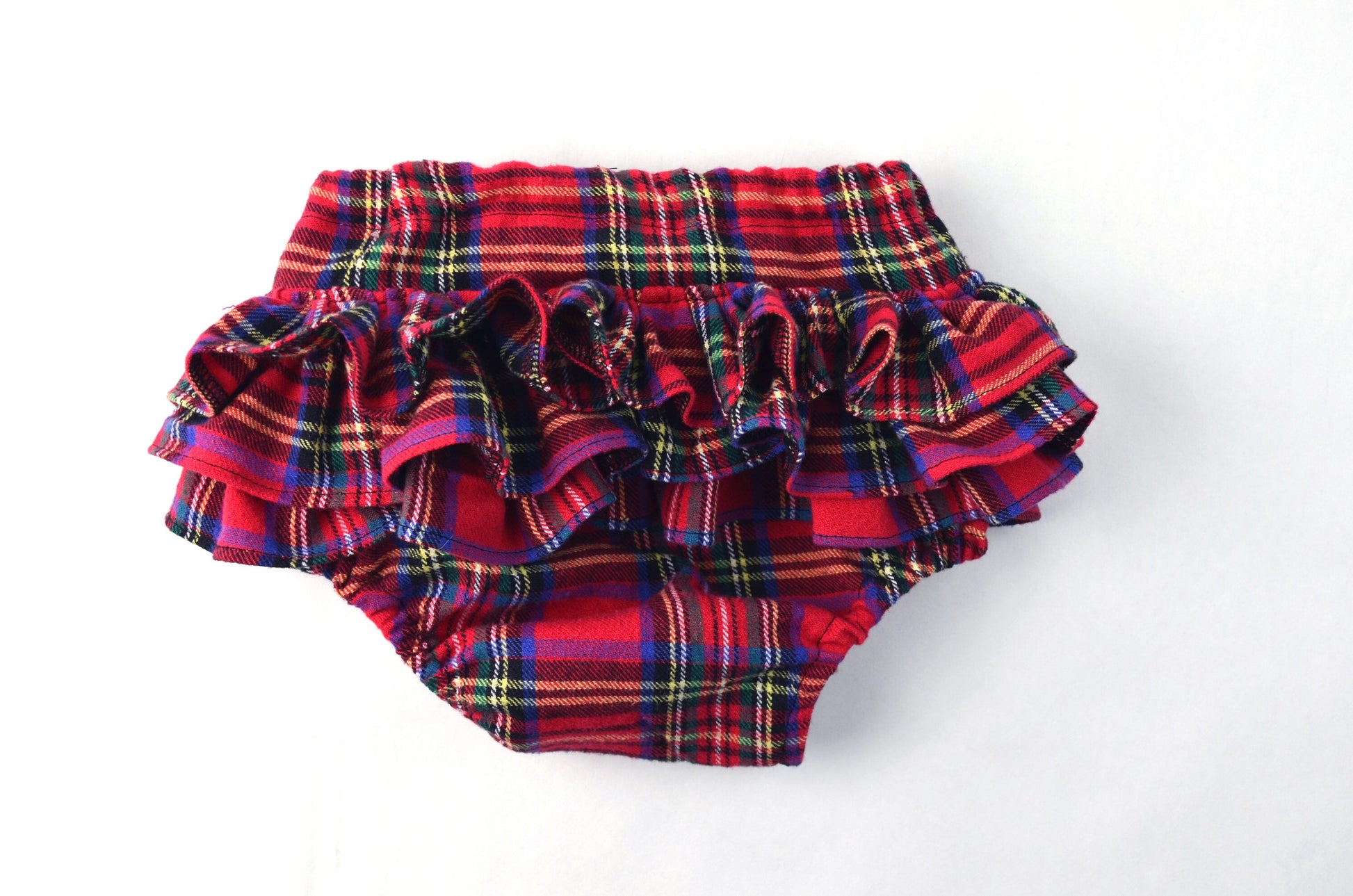 Christmas ruffle bloomers, Plaid ruffle diaper cover, Christmas bloomers, Tartan bloomers, Christmas outfit for baby, nappy cover