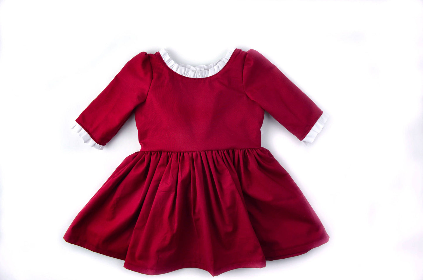 Valentines dress, Toddler Christmas dress, girls Valentines dress, red dress, red and white dress, Christmas dress, baby girl