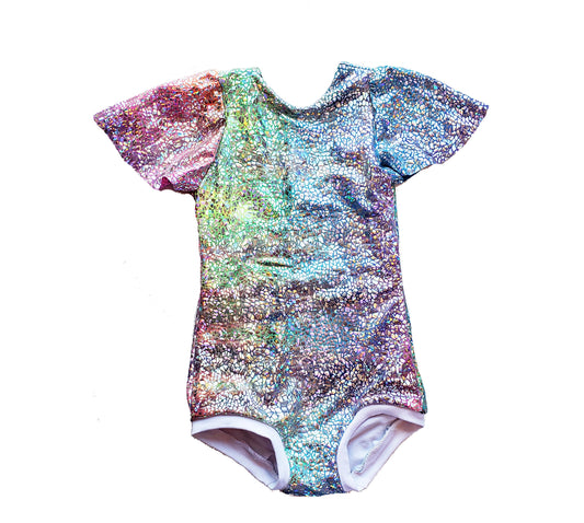 mermaid leotard, baby toddler girls sizes, birthday outfit, dance pagents, sparkle holographic leotard and tutu