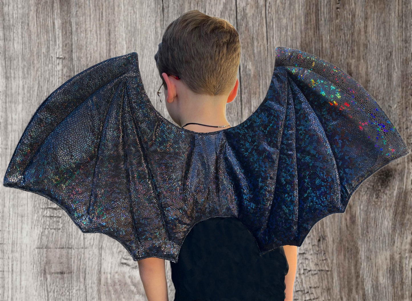 Bat, Vampire or Dragon wing Halloween costume, perfect for cosplay in baby, toddler, child and adult sizes!