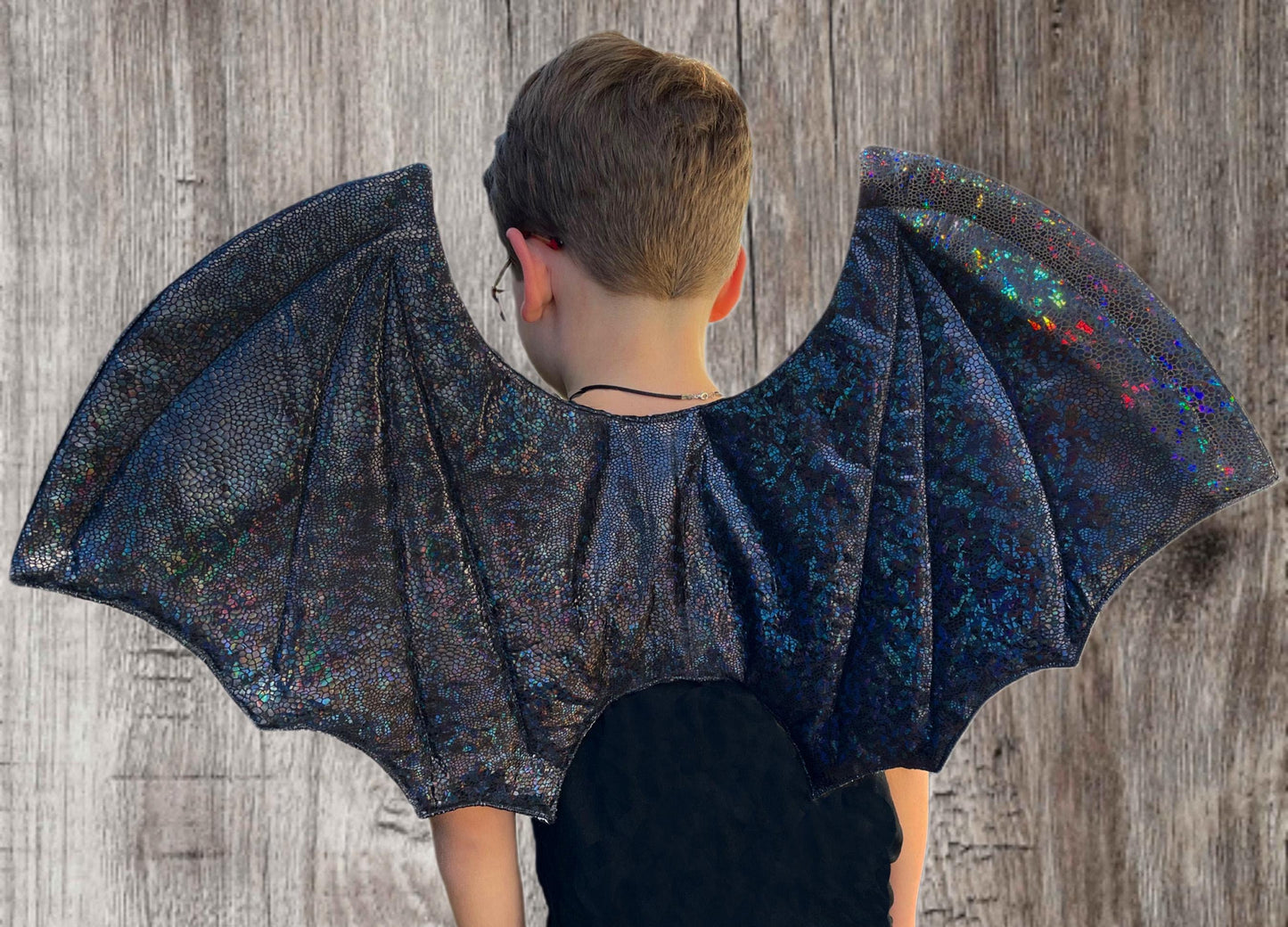 Bat, Vampire or Dragon wing Halloween costume, perfect for cosplay in baby, toddler, child and adult sizes!