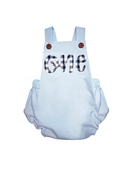 boys first birthday outfit, gingham birthday romper, personalized preppy cake smash shirt, gingham overalls